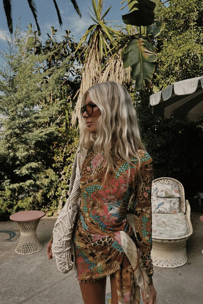 SPELL - Lovers & Dreamers Mesh Long Sleeve Top