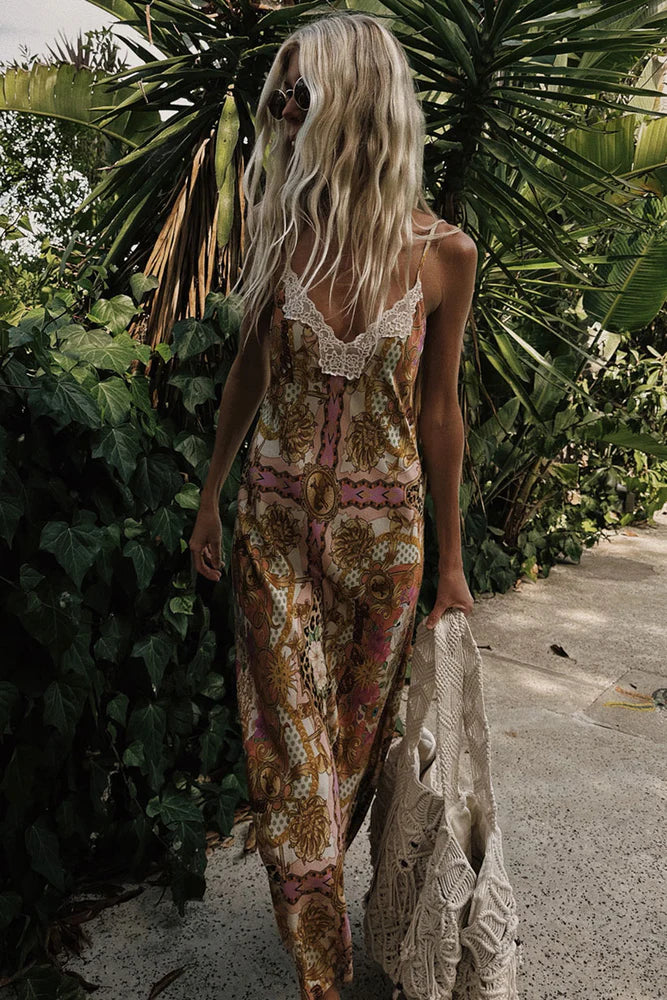 SPELL - Lovers & Dreamers Strappy Maxi Dress