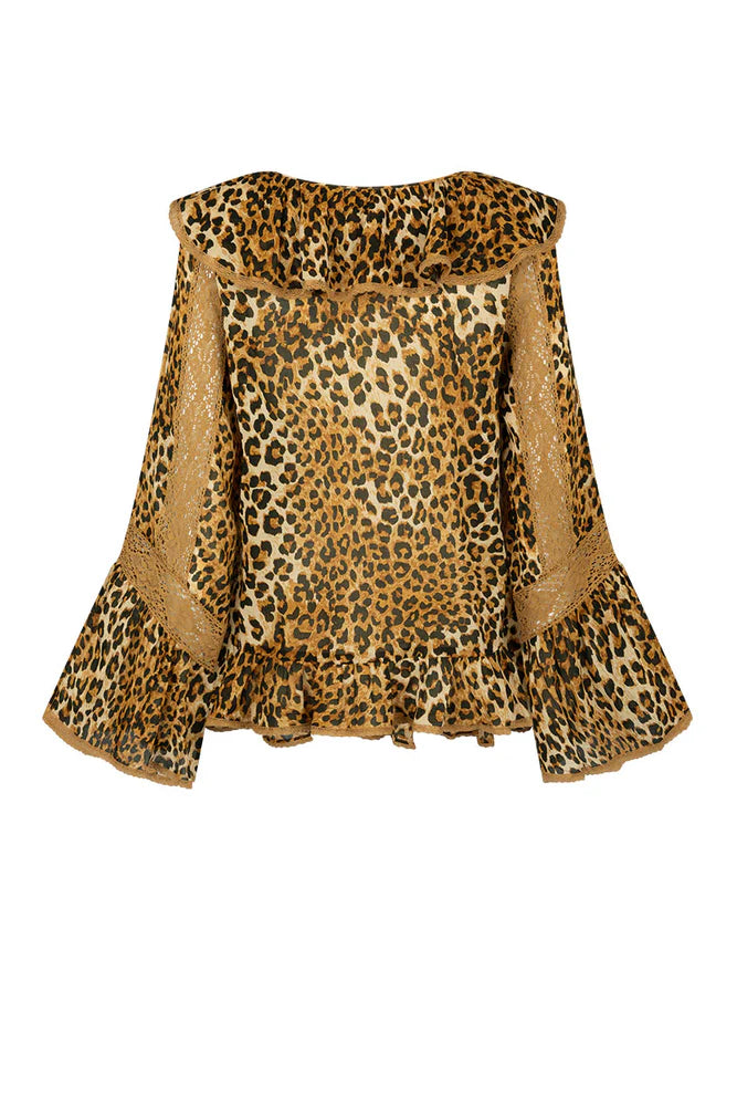 SPELL - Samantha Lace Frill Blouse
