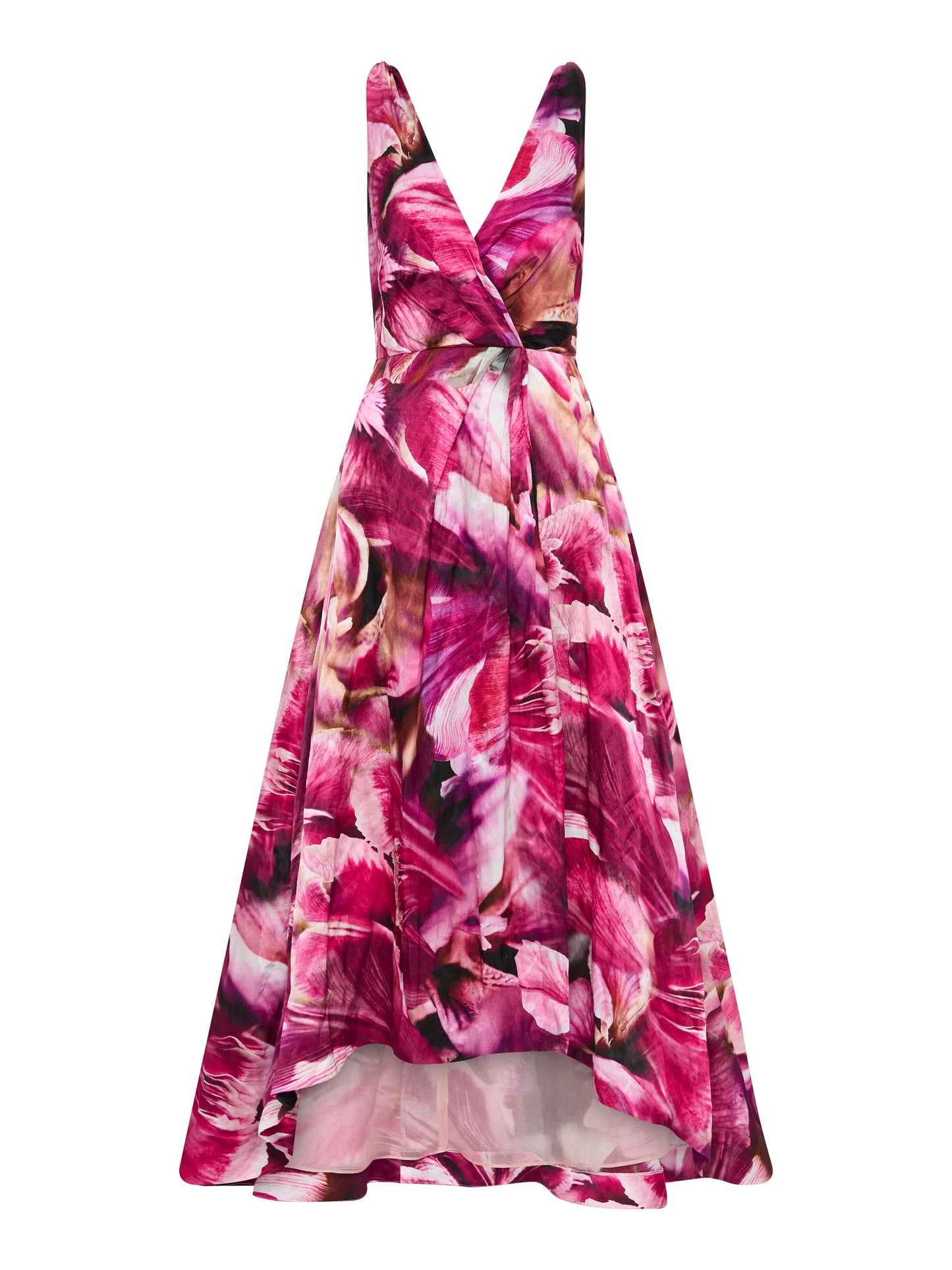 MOSS & SPY - Viola Midi Dress in Pink