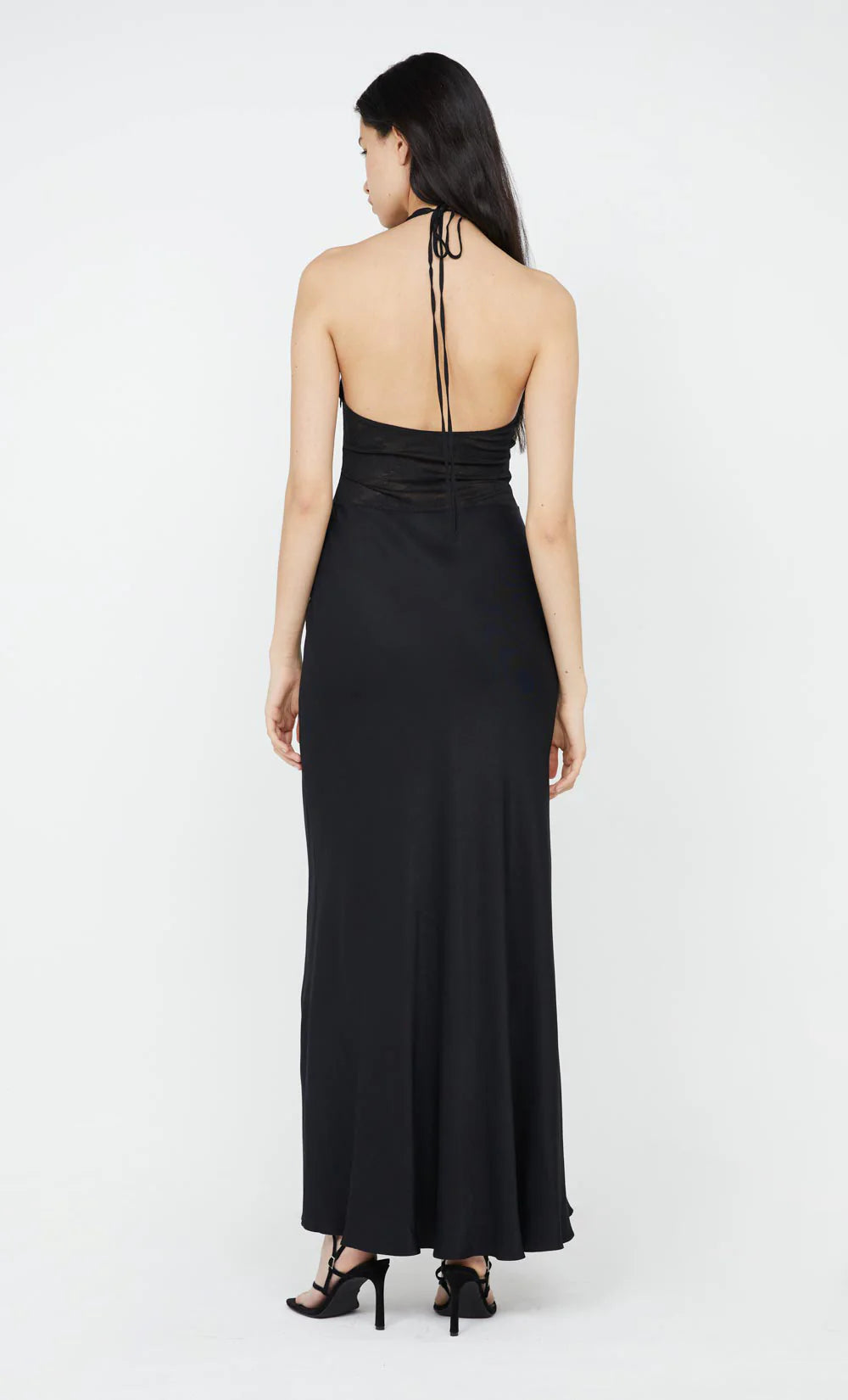BEC + BRIDGE Akari halter dress-black