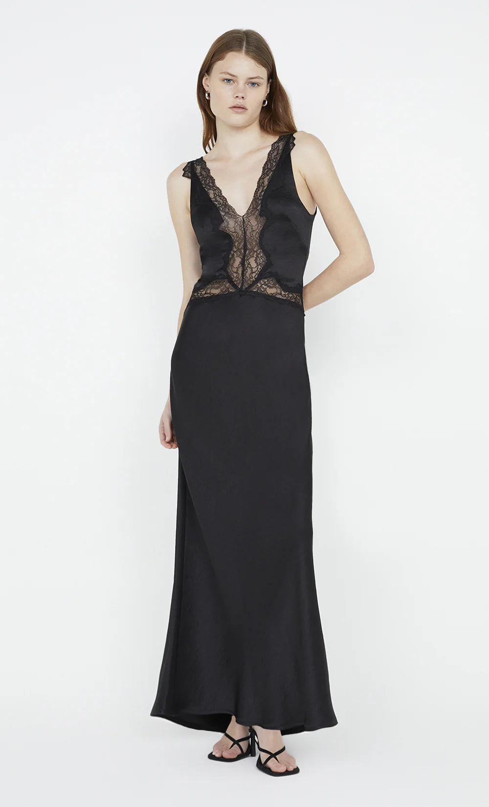 BEC BRIDGE Allegra Lace Trim Dress - Main Image