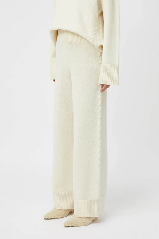 CAMILLA AND MARC Ash Knit Pant-Cream
