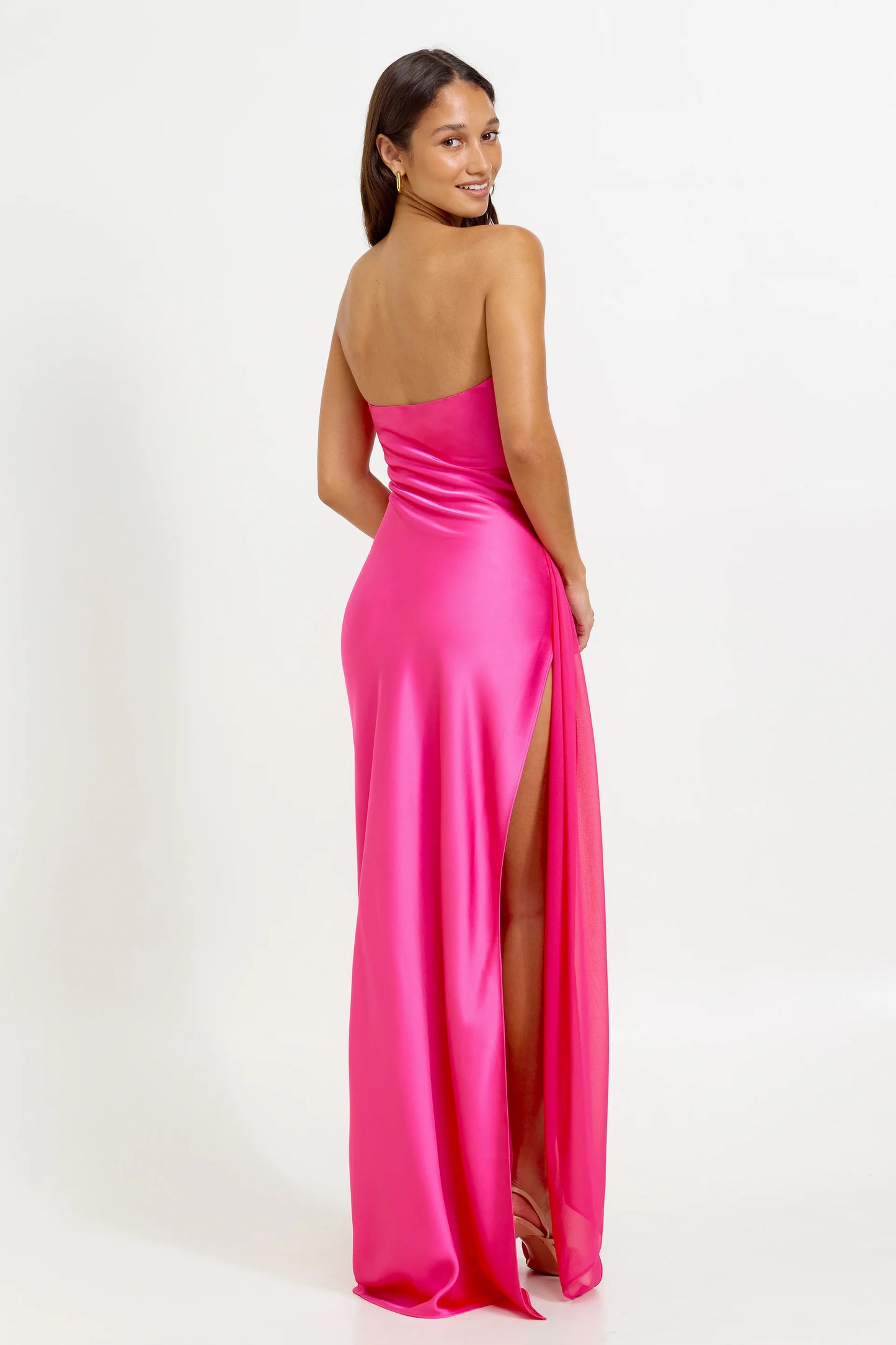 LEXI Aura Dress-hot pink