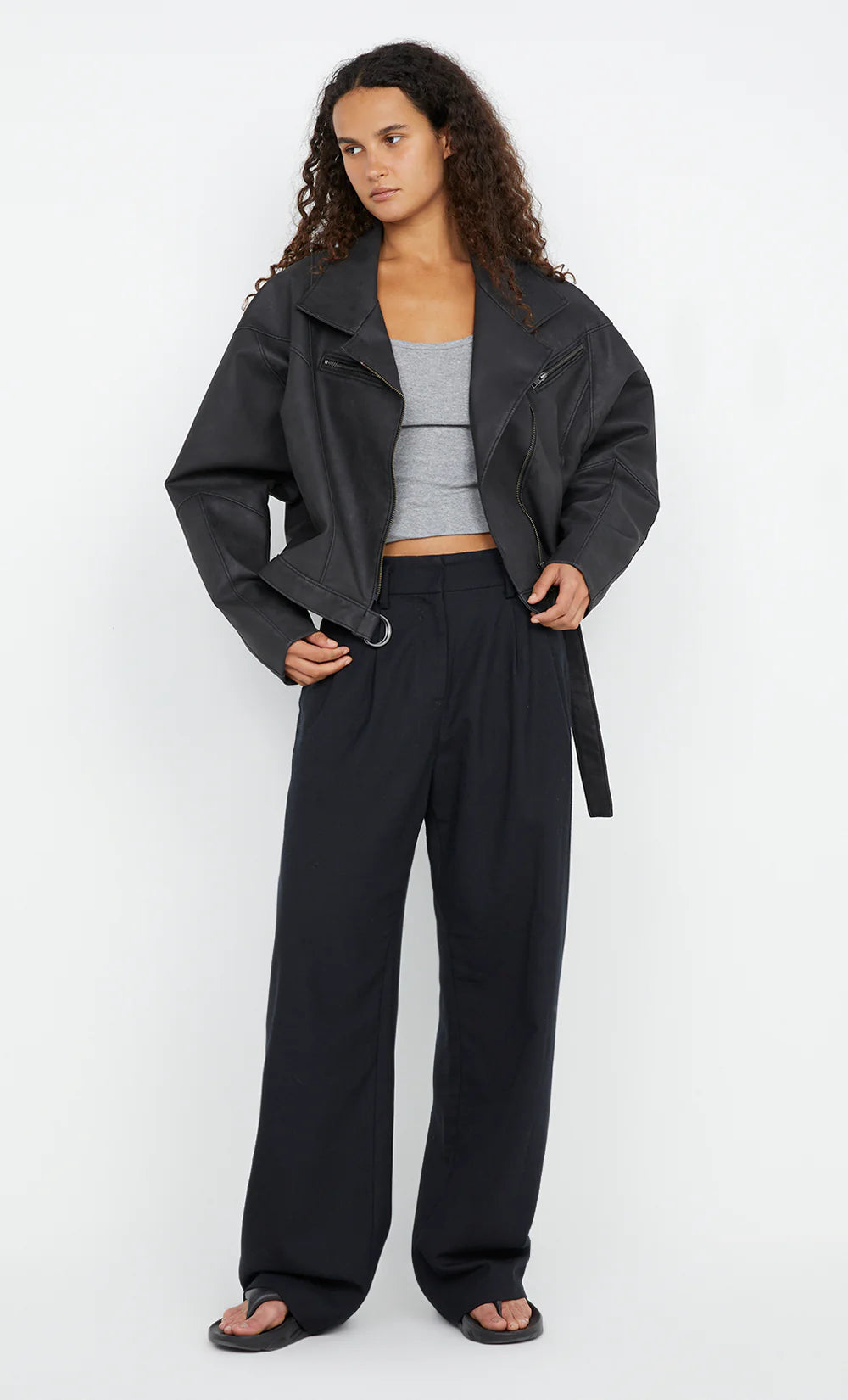 BEC + BRIDGE - Davie Bomber Jacket - Wash Black