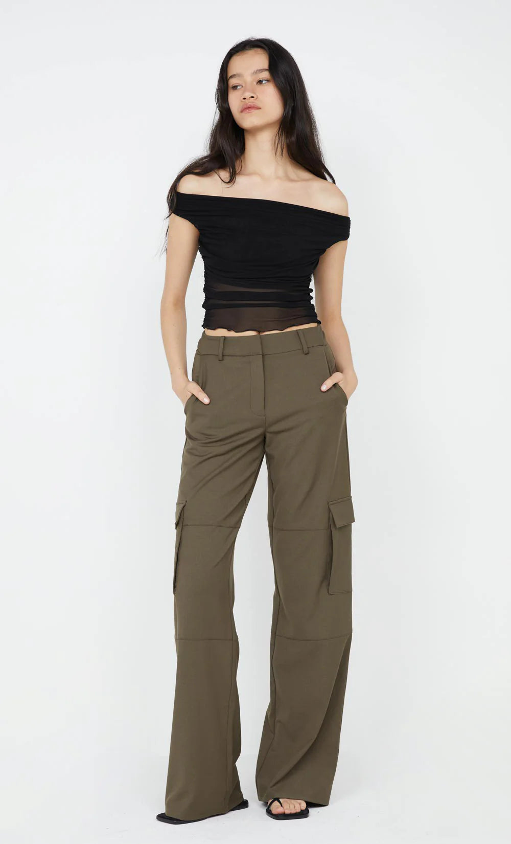 BEC & BRIDGE Pia Off Shoulder Top
