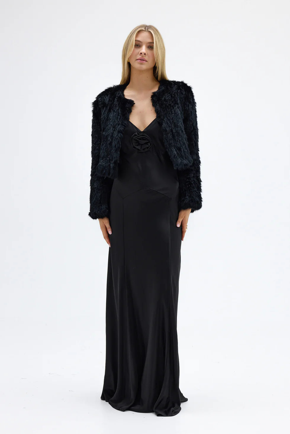 BUBISH - Lola Crop Jacket - Black