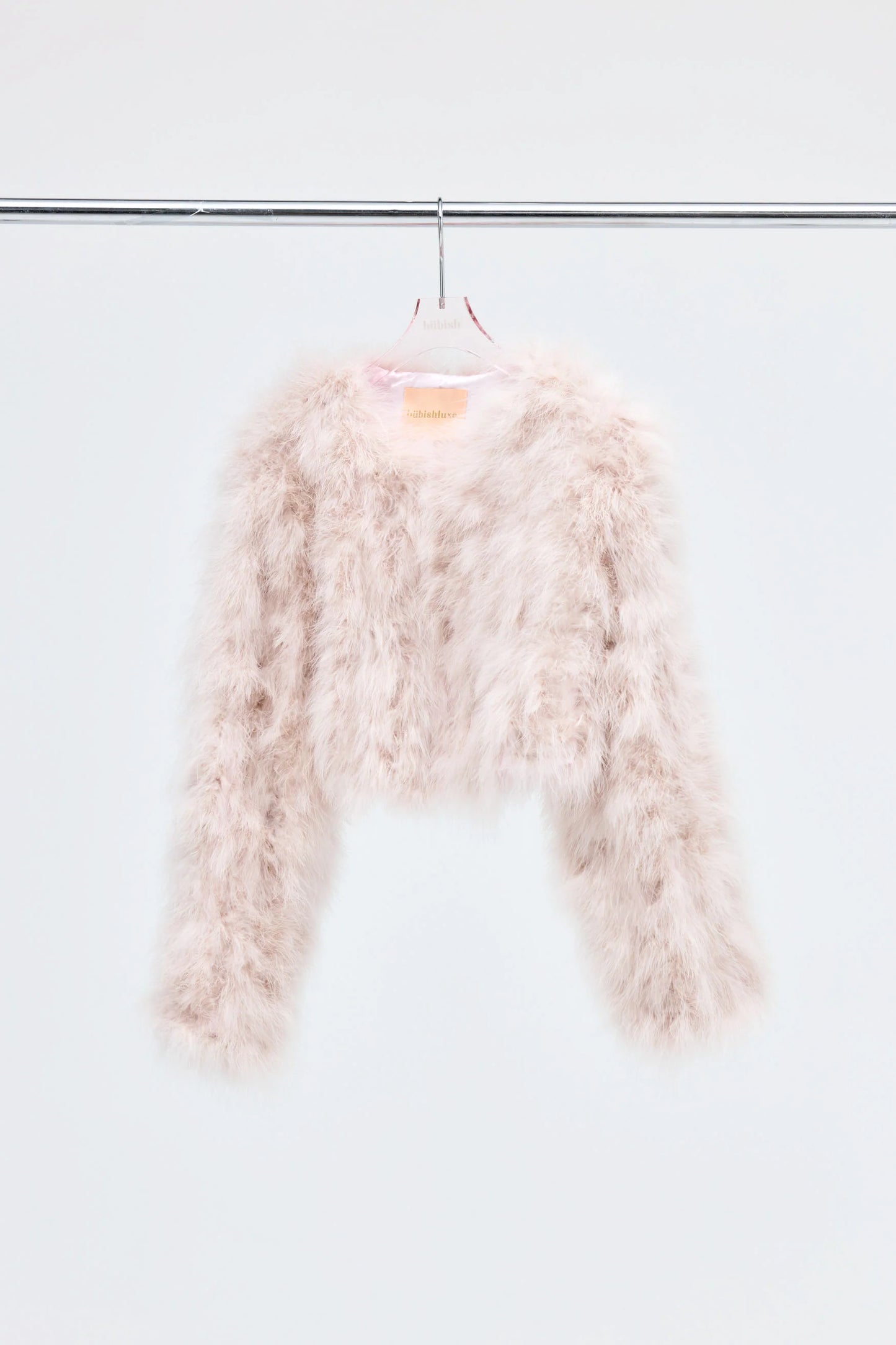 BUBISH - Manhattan Crop Jacket - Baby Pink