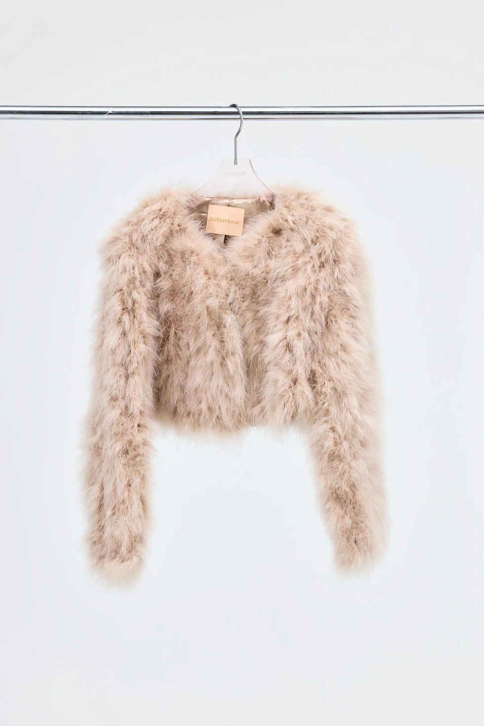 BUBISH - Manhattan Crop Jacket - Creme Brulee