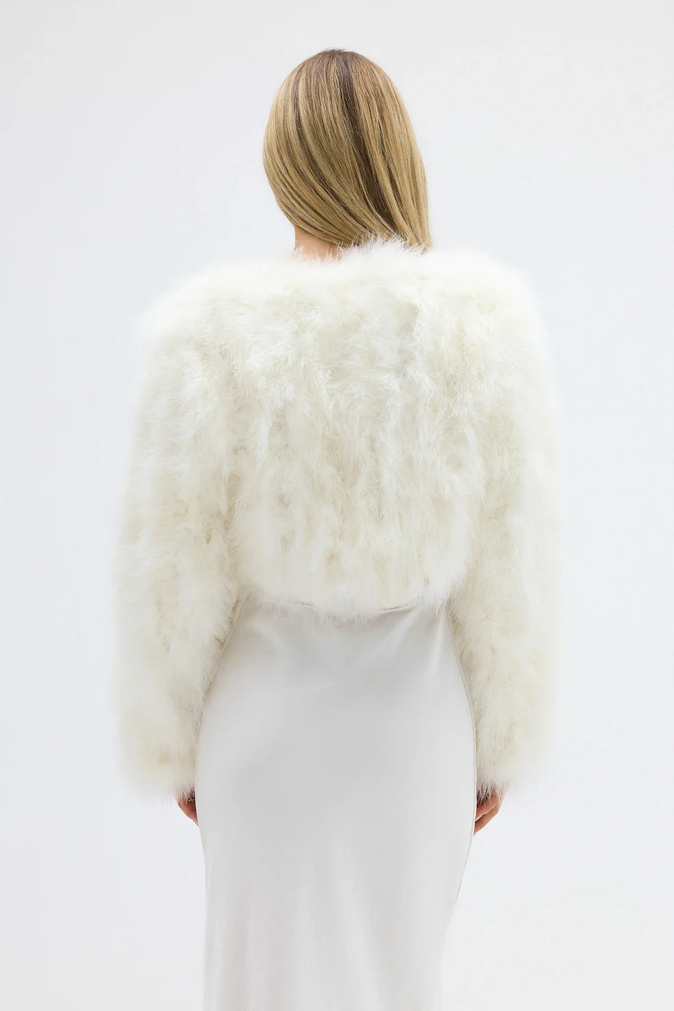 BUBISH - Manhattan Crop Jacket - Ivory
