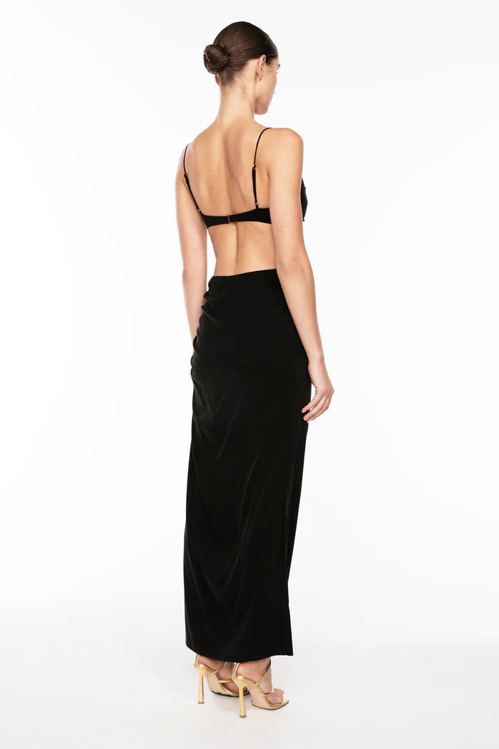 MANNING CARTELL Dial It Up Backless Dress-black