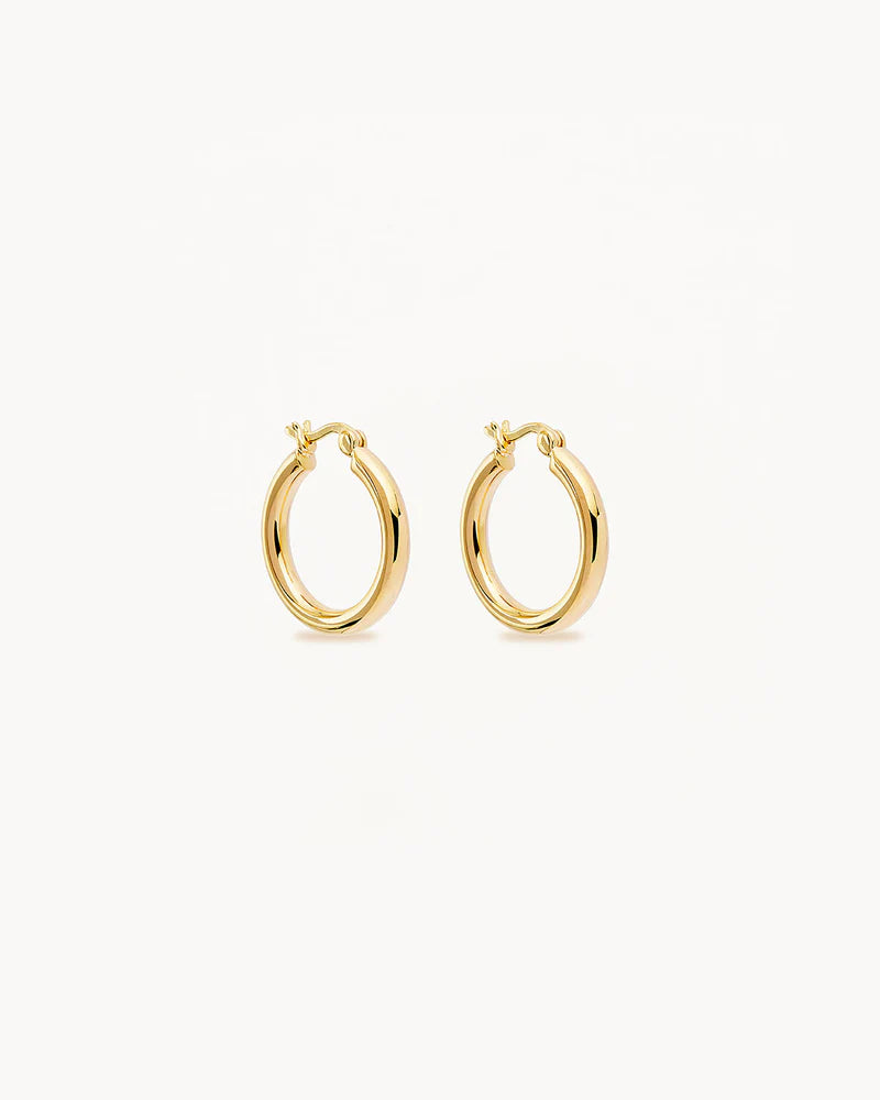 BY CHARLOTTE Gold Sunrise Large Hoops