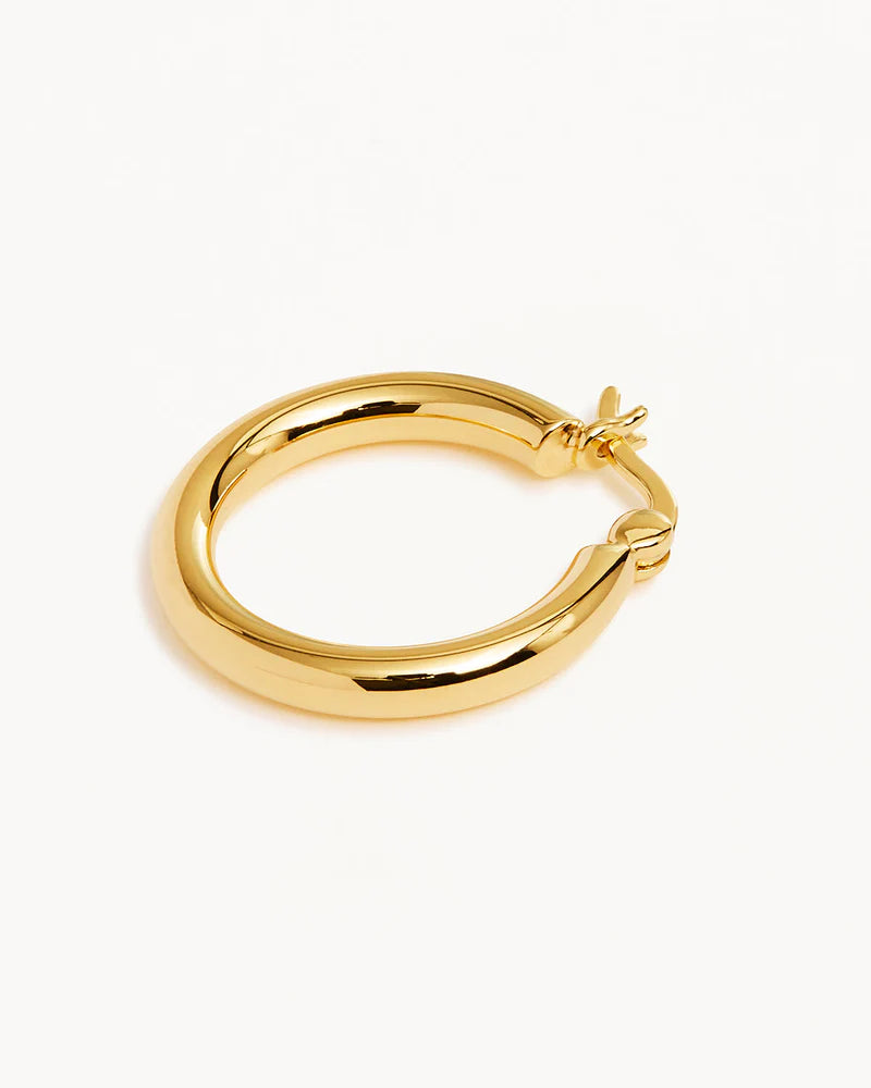 BY CHARLOTTE Gold Sunrise Large Hoops