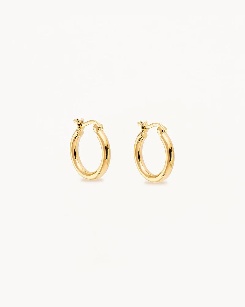 BY CHARLOTTE Gold Sunrise Small Hoops