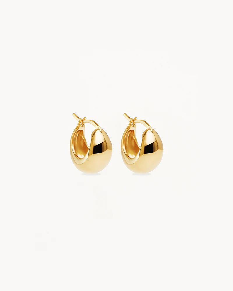 BY CHARLOTTE Sun kissed small Hoops