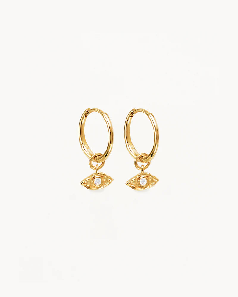 BY CHARLOTTE I am Protected Earrings