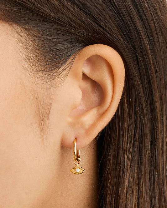 BY CHARLOTTE I am Protected Earrings