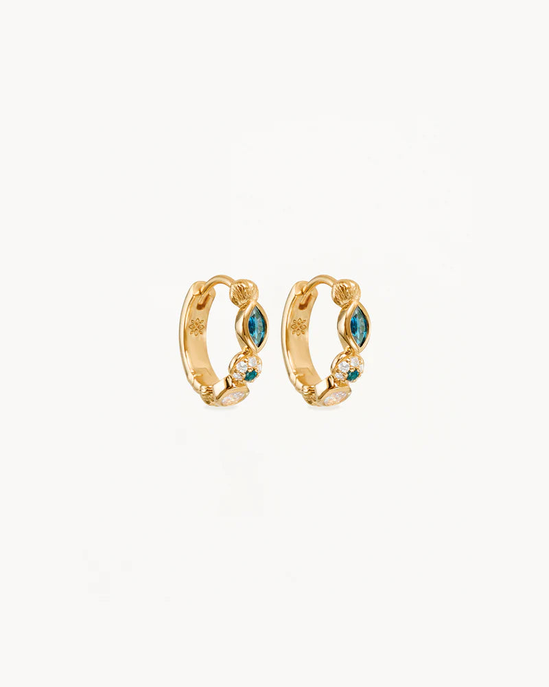 BY CHARLOTTE Protection of Eye earrings