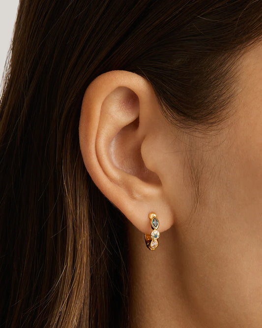 BY CHARLOTTE Protection of Eye earrings