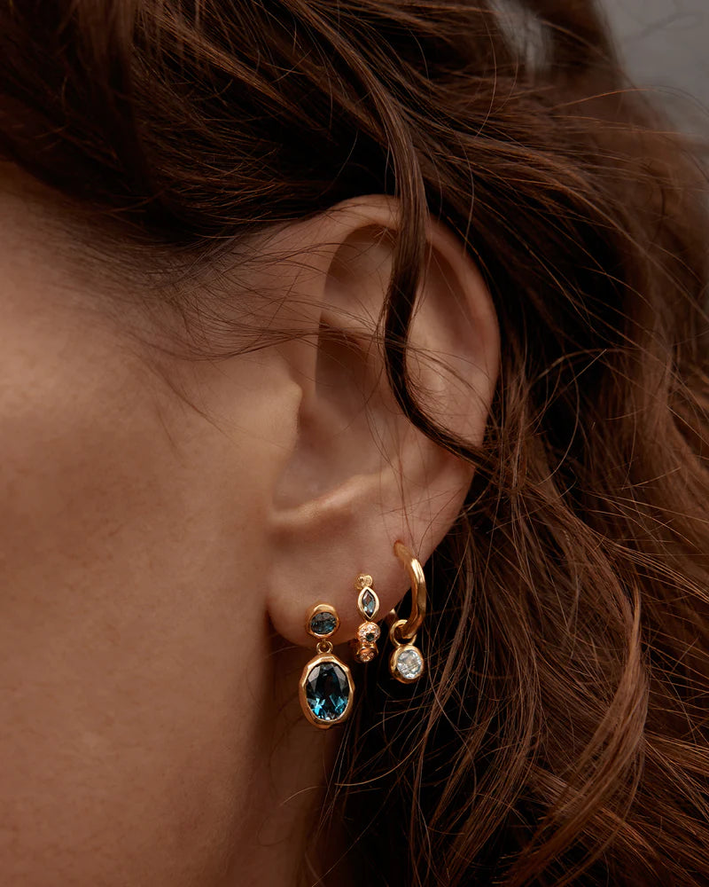 BY CHARLOTTE Protection of Eye earrings