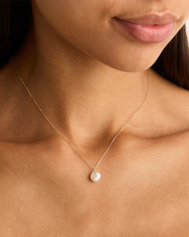 BY CHARLOTTE 14k Tranquility necklace gold