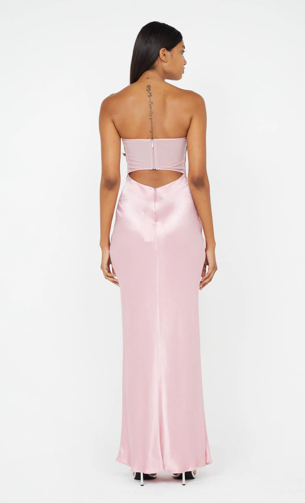 BEC + BRIDGE Halle strapless dress-pink
