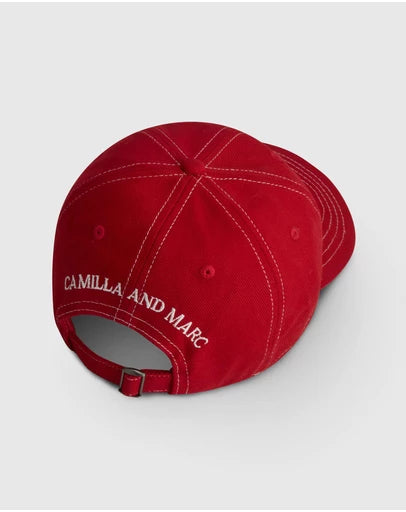 CAMILLA AND MARC August Cap-ruby red