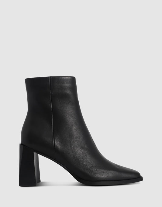 SKIN FOOTWEAR Sandiago Black Ankle Boot