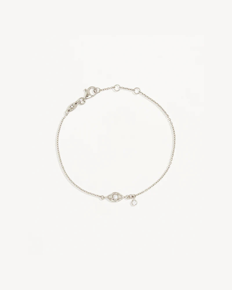 BY CHARLOTTE I am protected braclet-silver