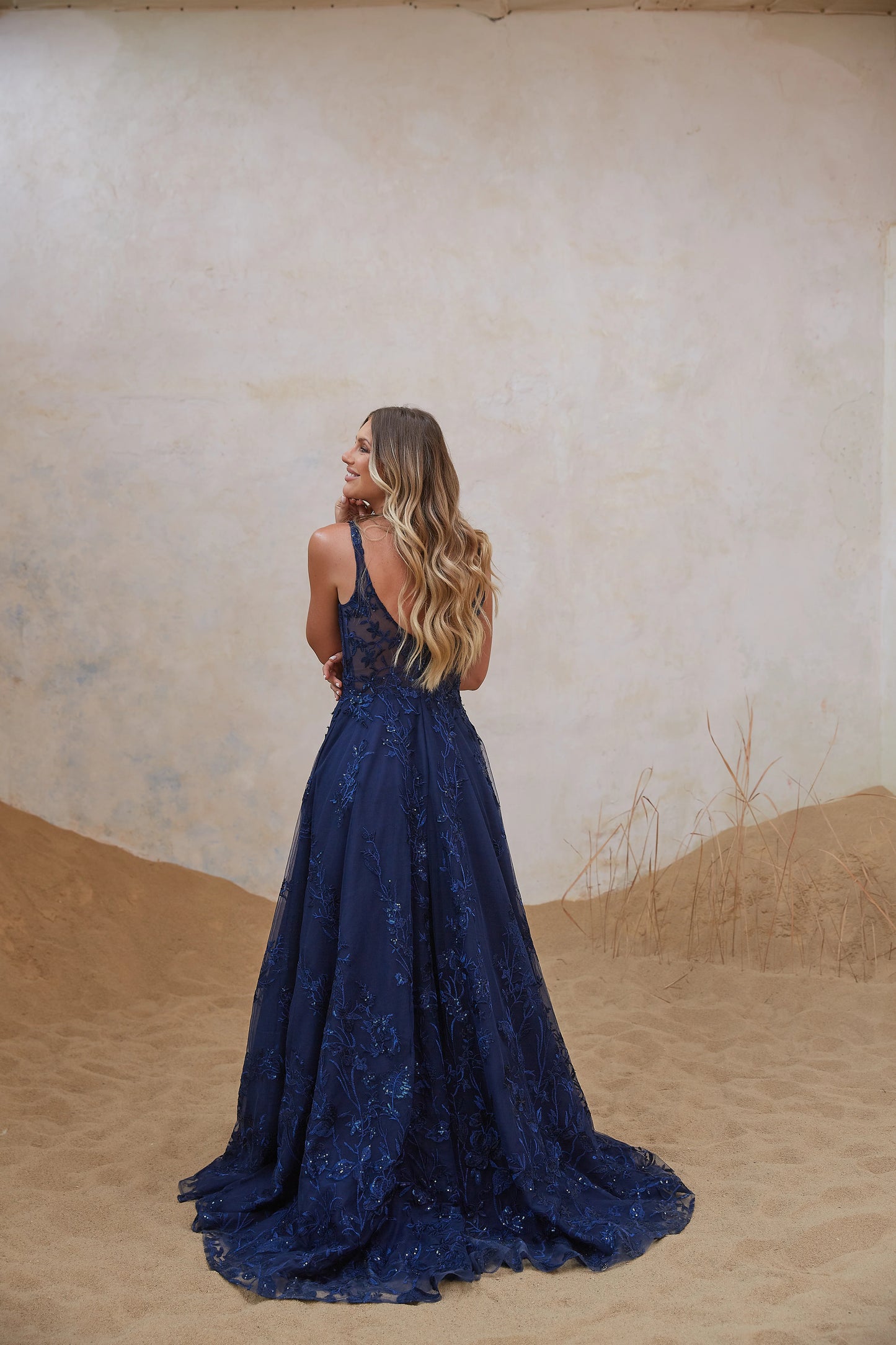 TANIA OLSEN Lir Gown
