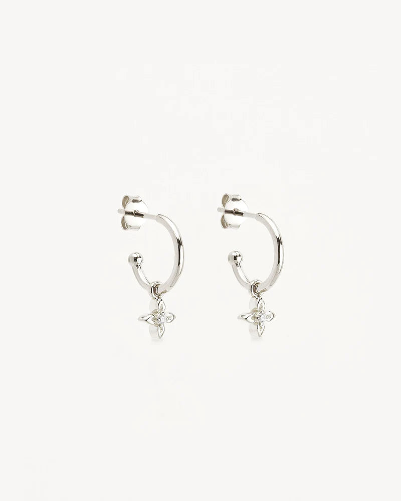 BY CHARLOTTE Live in light hoop-silver