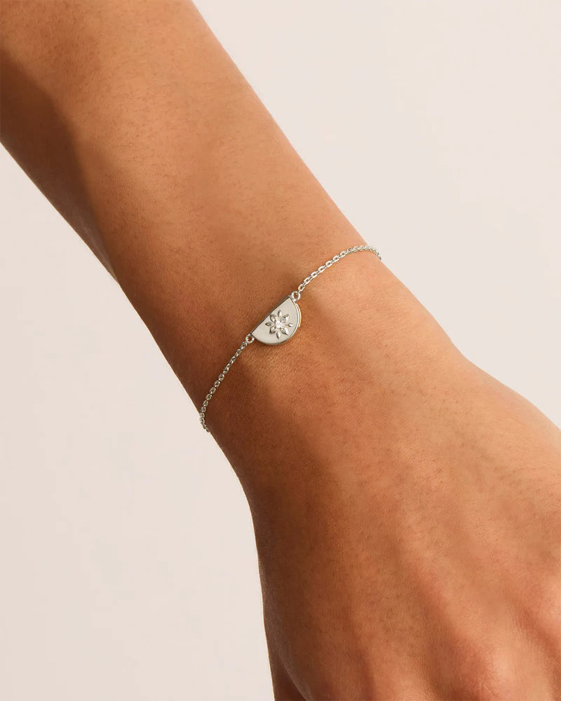 BY CHARLOTTE Lotus Bracelet-silver