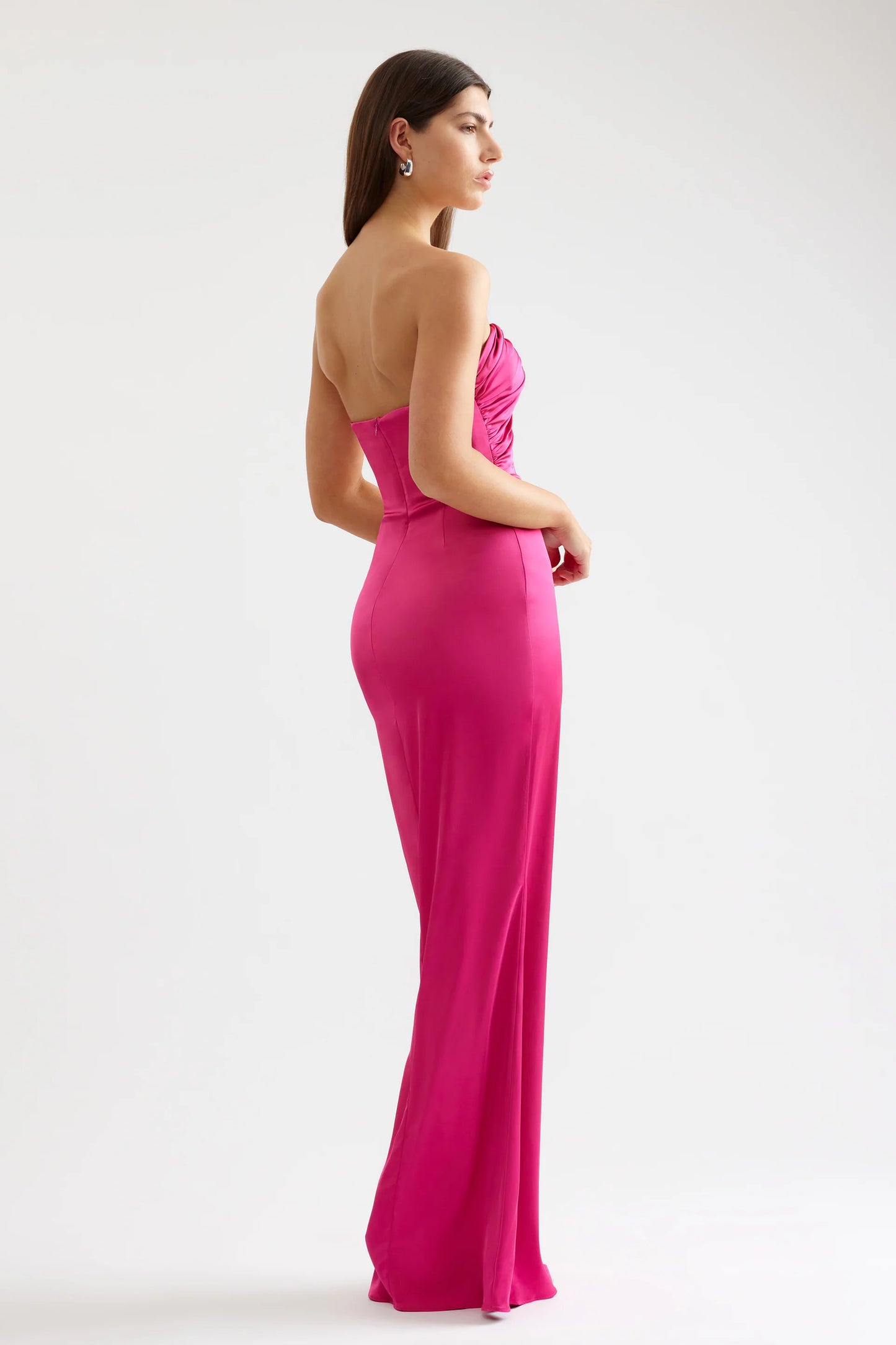 LEXI Magnolia Dress-magenta