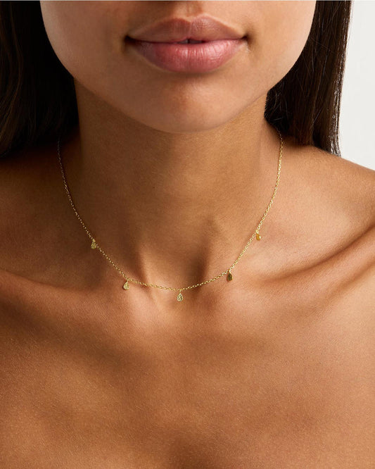 BY CHARLOTTE Gold Vermeil Grace Choker