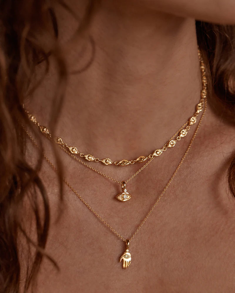 BY CHARLOTTE Lucky Eyes Choker