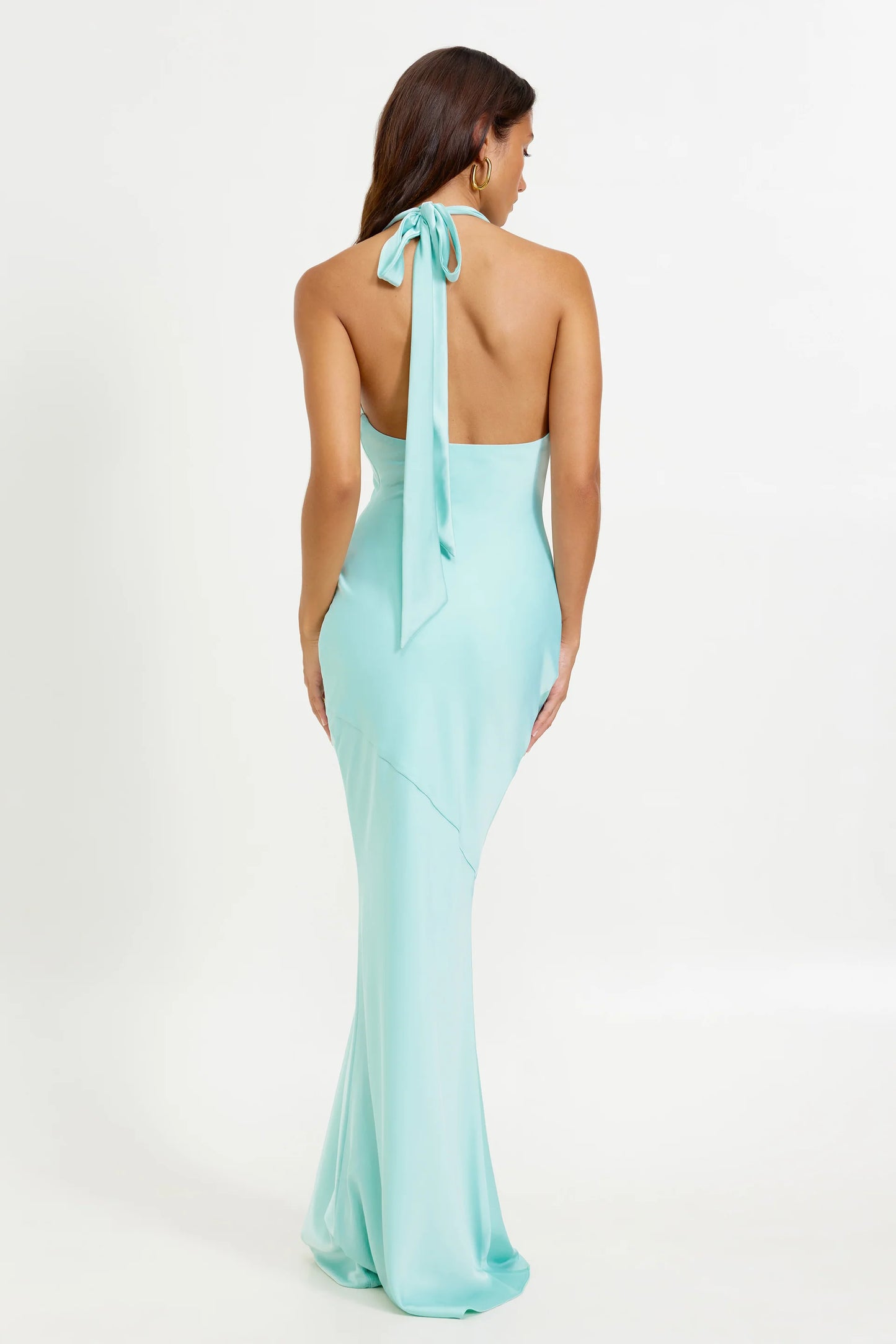 LEXI Novia Dress-seafoam