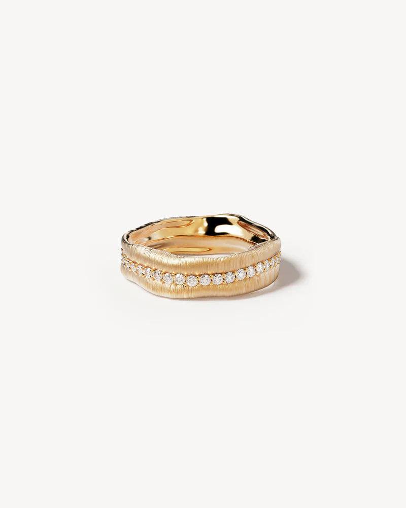BY CHARLOTTE Begin Again Band Ring-fold