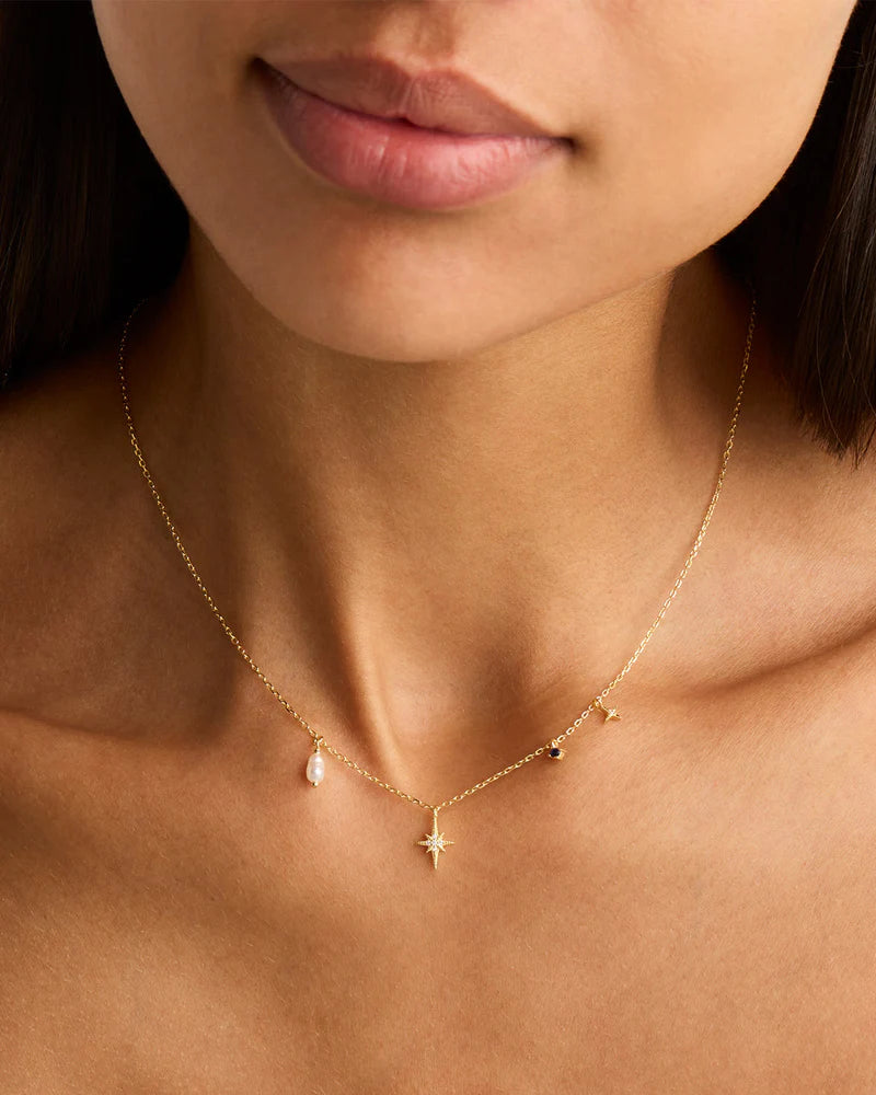 BY CHARLOTTE Stardust choker-gold