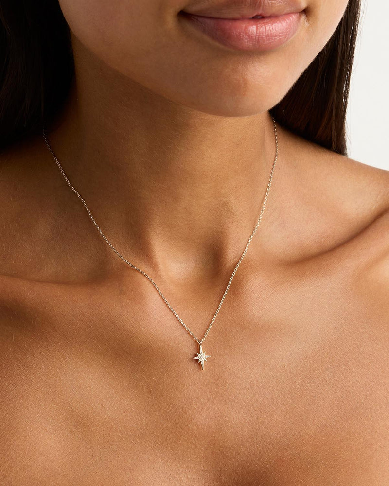 BY CHARLOTTE Starlight necklace-silver