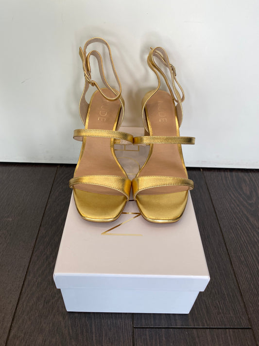 NUDE FOOTWEAR Anastasia Sandals Gold