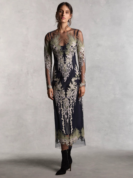 Moss & Spy Lavender Dress