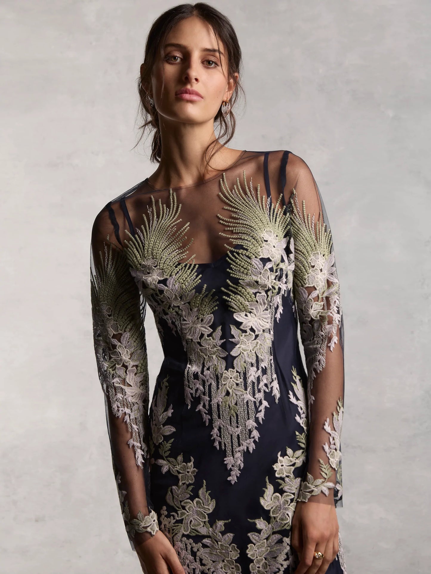 Moss & Spy Lavender Dress