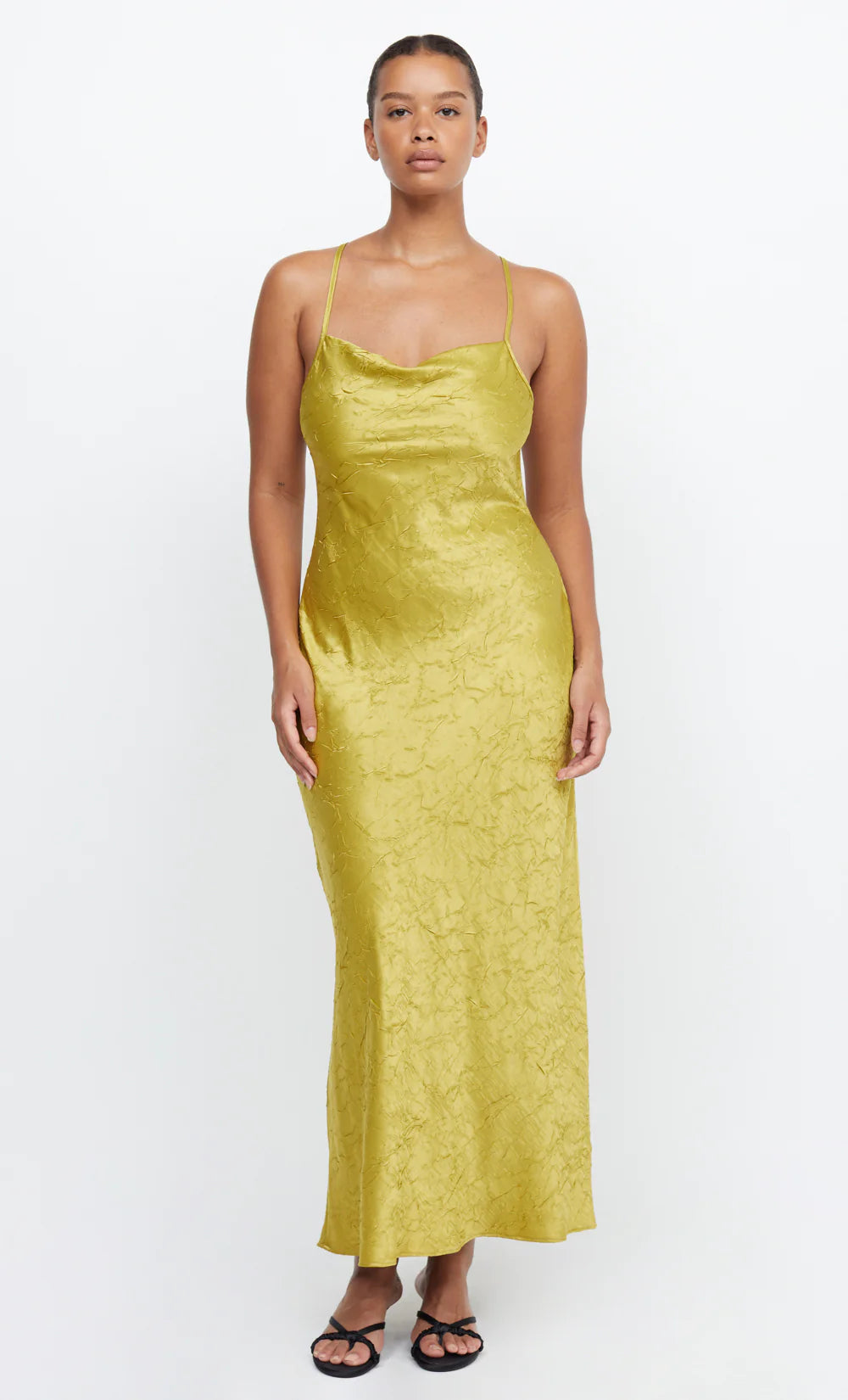 BEC & BRIDGE Carolina Maxi Dress Olive