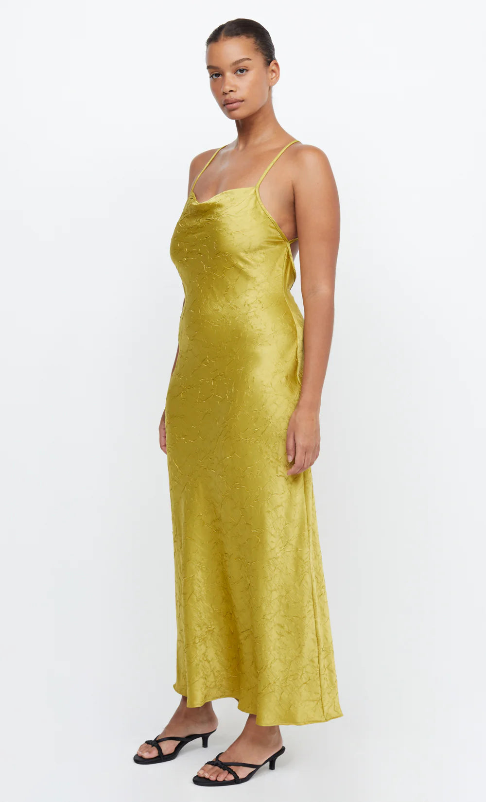 BEC & BRIDGE Carolina Maxi Dress Olive