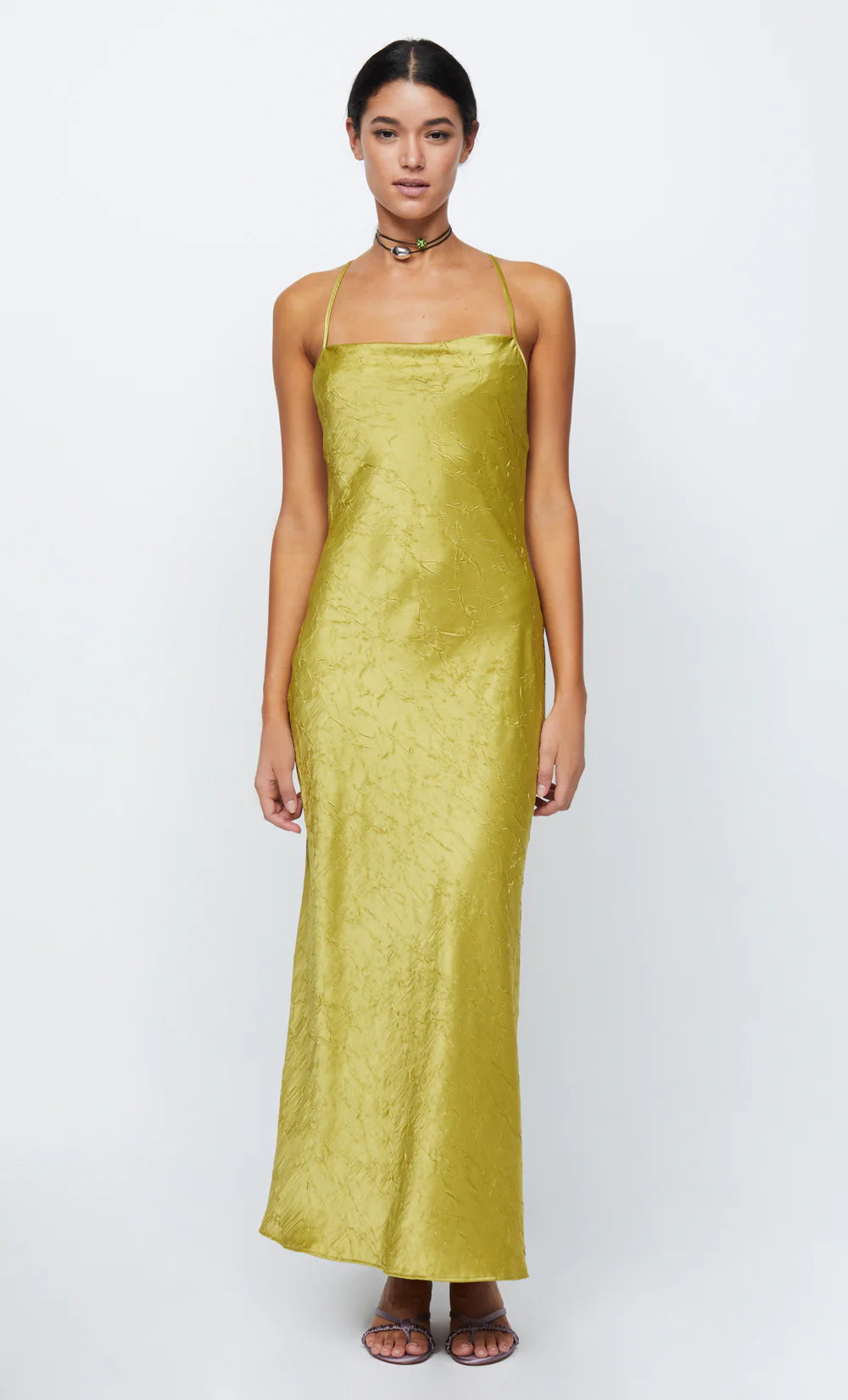 BEC & BRIDGE Carolina Maxi Dress Olive