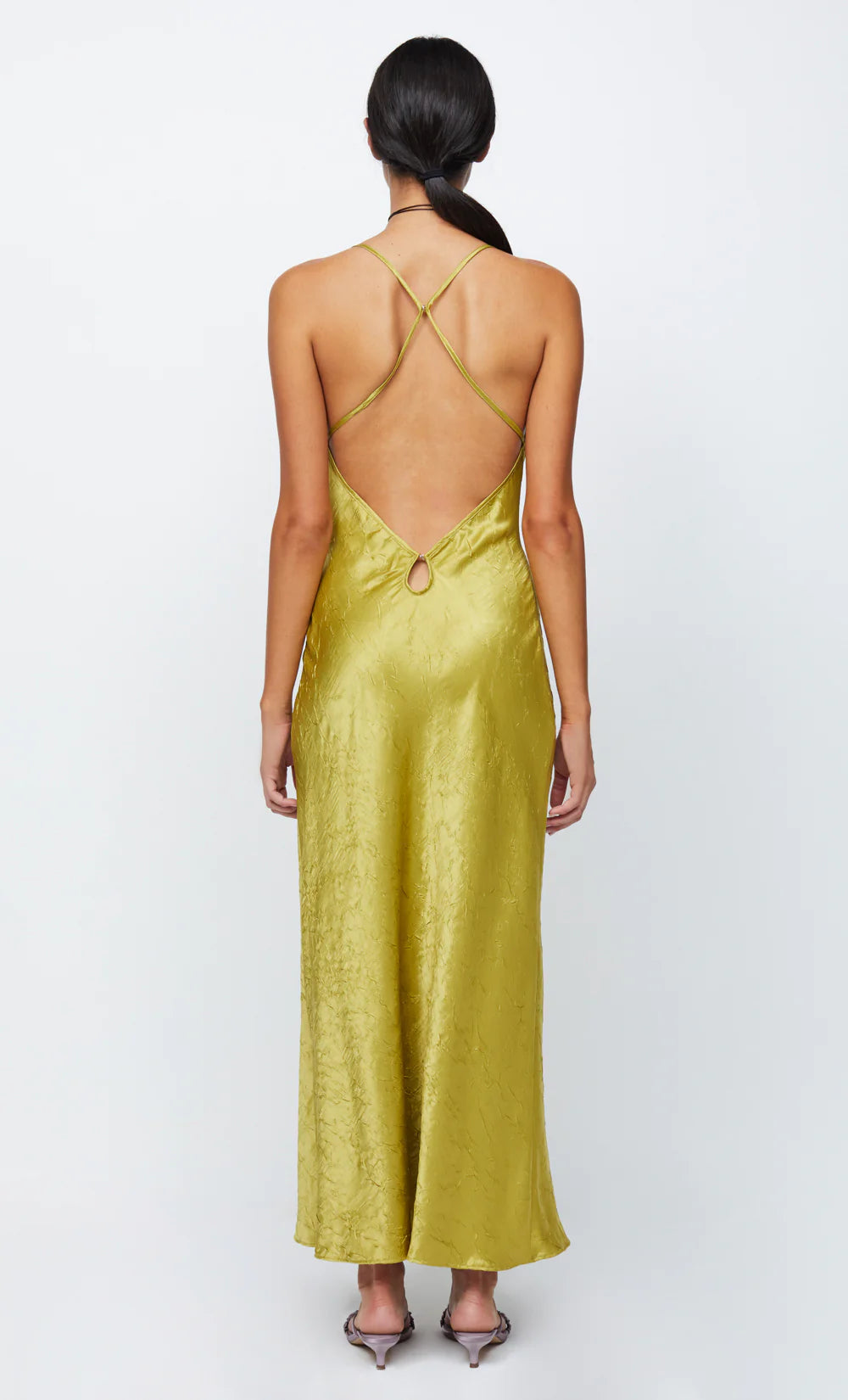 BEC & BRIDGE Carolina Maxi Dress Olive