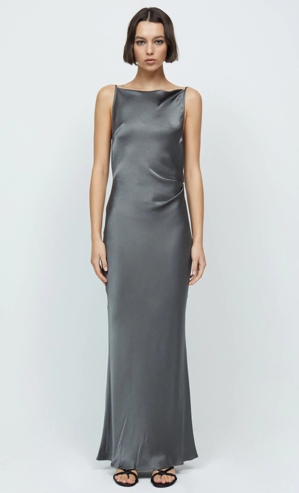 BEC BRIDGE Celestial Cowl Neck Maxi Dress