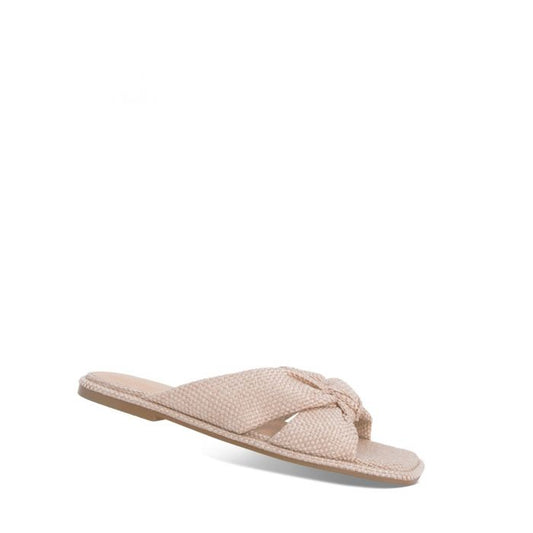 NUDE FOOTWEAR Elodie Natural Slide