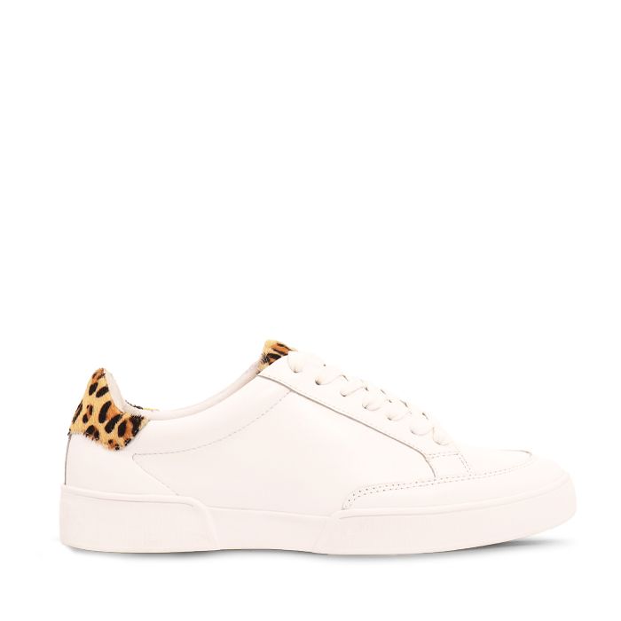NUDE Kirby White & Pony Pumps