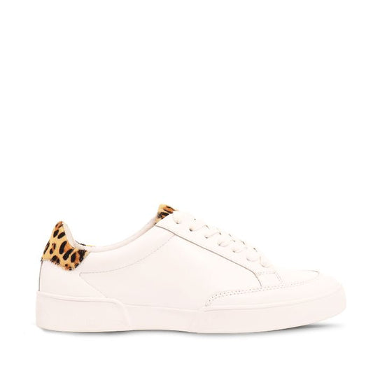 NUDE Kirby White & Pony Pumps